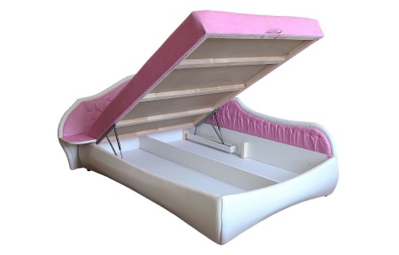 Кровать Тахта Угловая Моника с Ящиком для Хранения и Матрасом/Разные Цвета и Размеры 900/1200/1400/1600 мм