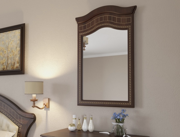 Спальный Гарнитур Диана Орех Экко/Патина Золото