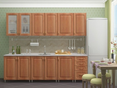 Кухонный Гарнитур Венесуэла  МДФ 2500 мм