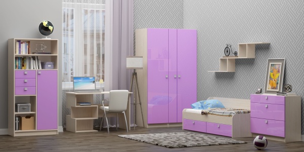 Детский Гарнитур Юнга-М МДФ/Разные Цвета